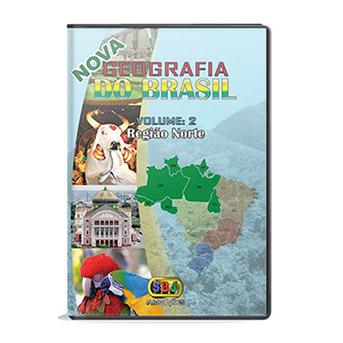 DVD Geografia do Brasil 2 - Regi�o Norte